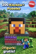 Klocki Magnetyczne 200 szt. Pudełko Minecraft Figurki Prezent Zabawka Stem