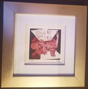 Małgorzata Konwerska GoHA podpisana litografia w oprawie