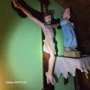 Jezus Chrystus krucyfiks krzyz 18 wiek