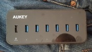 AUKEY CB-H17 6 port USB 3.0 Gigabit Ethernet hub 