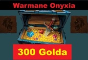 WOW WARMANE ONYXIA GOLD 300 GOLDA ZŁOTA WORLD OF WARCRAFT A/H