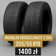 Michelin CrossClimate 2 SUV 255/55 R19 – JAK NOWE, tylko 20 km! 