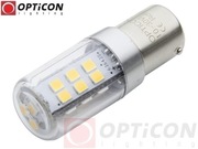 Żarówka LED P21W Ba15s 12V 24V DC 27x SMD 2835 Biały Neutralny 4500K 