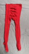 Czerwone rajstopy rajtuzy rozmiar 92