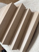 Półki IKEA Lack, dąb bejcowany