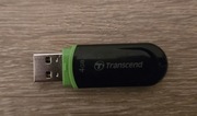 Pendrive Transcend o pojemności 4 GB w stanie bardzo dobrym