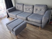 Kanapa + Podnóżek Agata Meble