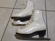 Polskie skórzane łyżwy Polsport Piruet 102 rozmiar 19