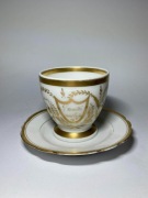 Filiżanka / duo z okresu Empire, stary Paryż, vieux Paris, antyk, vintage