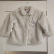 Disney futerko kurtka płaszczyk z wróżka ze srebrna nicią 92-98 2-3 lata