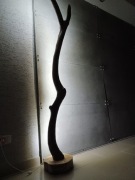 Lampa stojąca led ręcznie robiona rustykalna, loft,boho 