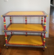 Etażerka boho ręcznie malowana