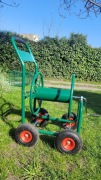 Wózek na wąż ogrodowy AgriShop Westfalia z koszem wąż 3/4" 100 m 1/2" 150 m