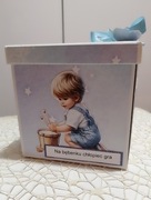 Exploding box prezent na drugie urodziny dla chłopca . Kartka życzenia 