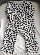 Śliczny komplet Kappahl w panterkę dla dziewczynki na 80cm