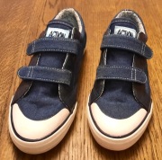 ACTION BOY trampki dziecięce denim designerskie wygodne na rzepy rozm. 34