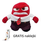 GNIEW MASKOTKA zabawka pluszak W GŁOWIE SIĘ NIE MIEŚCI 2 figurka INSIDE OUT