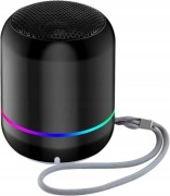 Głośnik Bluetooth SS-532 Przenośny LED IP62 Czarny