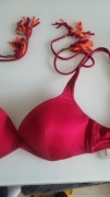 Góra stroju kąpielowego stroj kostium Andres Sarda czerwony Barcelona 75B