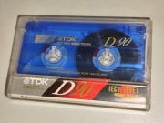 Kaseta TDK D -  90 minut 