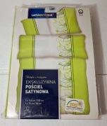 Ekskluzywna pościel satynowa Uniontex 140x200 70x80 bawełna