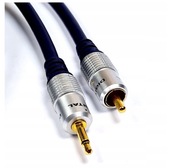 NOWY kabel 3,5 MONO / RCA CINCH ~ Digital HQ - 5m
