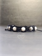 Bransoletka z koralikami handmade 