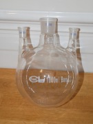 Kolba okrągłodenna trójszyjna 1000ml Boro 3.3 Chemland