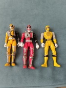 Figurki z serii Power Rangers Bandai 2002 oraz 2005