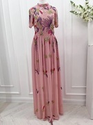 Sukienka zdobiona z rozcięciem na wesele Frock and Frill 36 S 