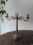 Lampa złota świecznikowa vintage stojąca elegancka