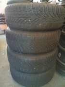 OPONY + FELGI 4 SZT. - RENAULT - KUMHO 185/60/15 ZIMOWE - KUPIONE W 2024