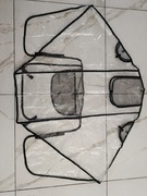 Folia przeciwdeszczowa do wózka 