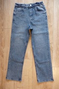 Spodnie dziewczęce jeansy straight leg - Sinsay 146