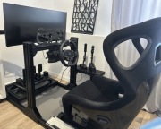Symulator simracingowy stelaż fotel kubełkowy profile