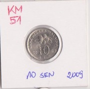 MALEZJA     -  10  Cent    2009