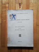 książka "Powszechna historia państwa i prawa - feudalizm" Bogdan Lesiński