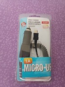 Ładowarka samochodowa 12 -24 V Micro+USB 1 A