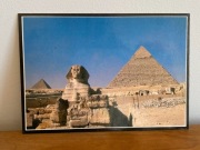 Pocztówka Fotografia Egipt Piramidy Sfinks Essex England
