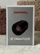 Okazja Samyang AF 135 mm f/1.8 FE Nowy Gwarancja