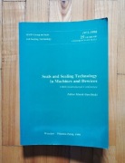 książka "Seals and sealing technology in machines and dewices, M.Gawliński 