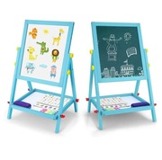 Drewniana sztaluga drewniana tablica edukacyjna 