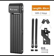 Zapięcie rowerowe składane West Biking Blokada rower hulajnoga skuter