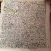 Mapa wojskowa Toruń