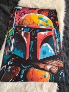 Nowy plakat na płótnie 40x60cm z filmu Gwiezdne Wojny Star Wars 