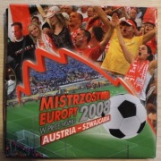 EURO 2008 AUSTRIA - SZWAJCARIA 1 ZŁ ZŁOTY  2008 REPLIKA  MENNICZA + BLISTER