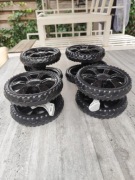 Uniwersalne kółka do wózka dla psa wózka zakupowego 