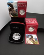 YEAR OF THE GOAT1ozSILVER PROOF COIN/SET 2015THE PERTH MINT=UNIKAT!