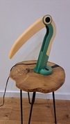 Lampa kolekcjonerska Tukan projekt H.T. Huang lata 80te 