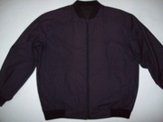 CZARNA KURTKA MĘSKA BOMBERKA BOMBER SZWEDKA CIENKA LEKKA XXL 